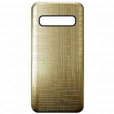 Capa para Samsung Galaxy S10 - Motomo Frame Dourada